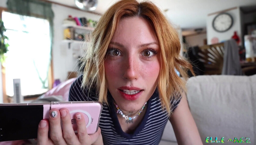 Elle Marz - Cucked Lil Dick Step-Bro w His Bully