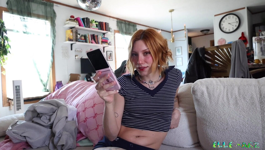 Elle Marz - Cucked Lil Dick Step-Bro w His Bully