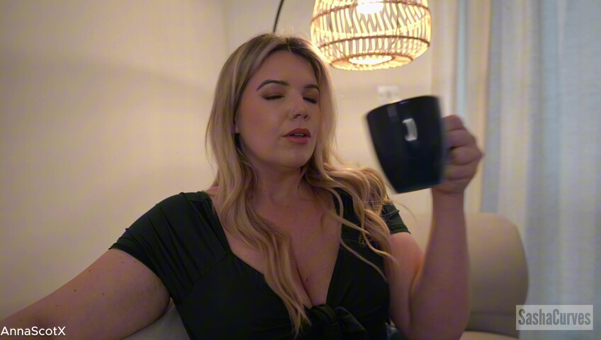 Sasha Curves and Anna Scot - Son Mom and Aunt Hard To Quit