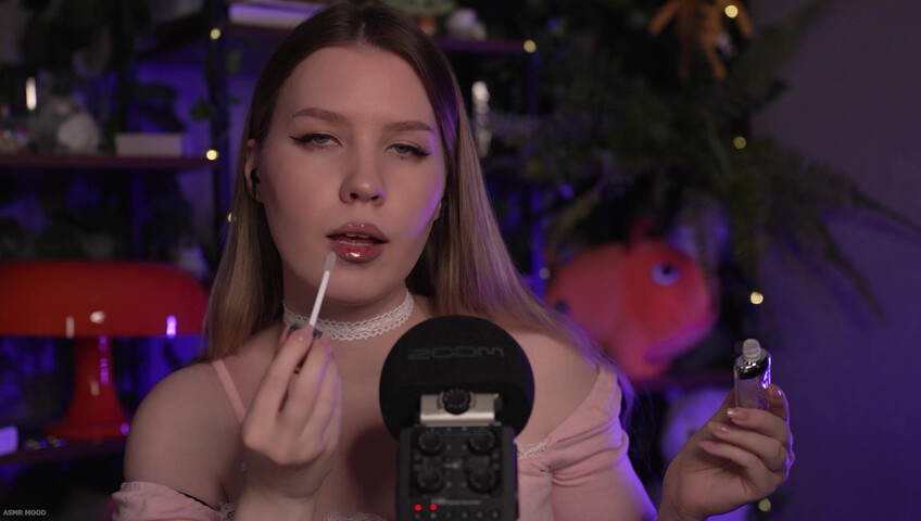 Mood ASMR - 10 May 2026 - ASMR 100 Layers of Lip Gloss | Mouth Sounds