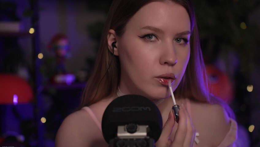 Mood ASMR - 10 May 2026 - ASMR 100 Layers of Lip Gloss | Mouth Sounds