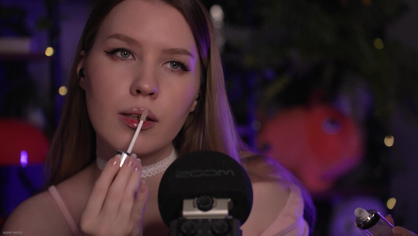 Mood ASMR - 10 May 2026 - ASMR 100 Layers of Lip Gloss | Mouth Sounds