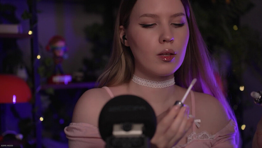 Mood ASMR - 10 May 2026 - ASMR 100 Layers of Lip Gloss | Mouth Sounds