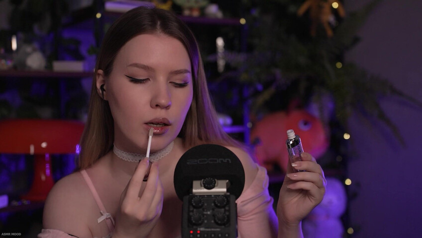 Mood ASMR - 10 May 2026 - ASMR 100 Layers of Lip Gloss | Mouth Sounds