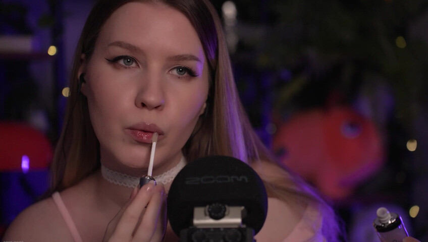 Mood ASMR - 10 May 2026 - ASMR 100 Layers of Lip Gloss | Mouth Sounds