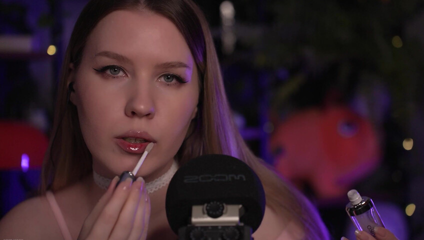 Mood ASMR - 10 May 2026 - ASMR 100 Layers of Lip Gloss | Mouth Sounds
