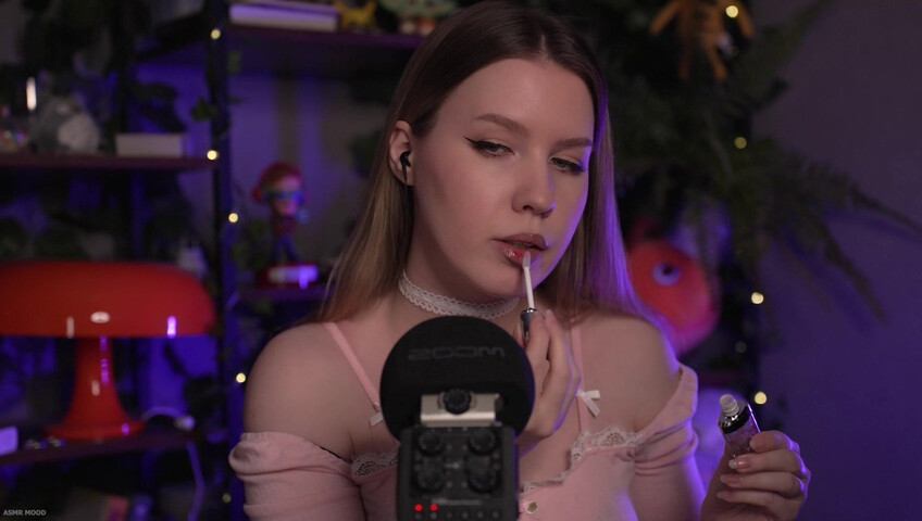 Mood ASMR - 10 May 2026 - ASMR 100 Layers of Lip Gloss | Mouth Sounds