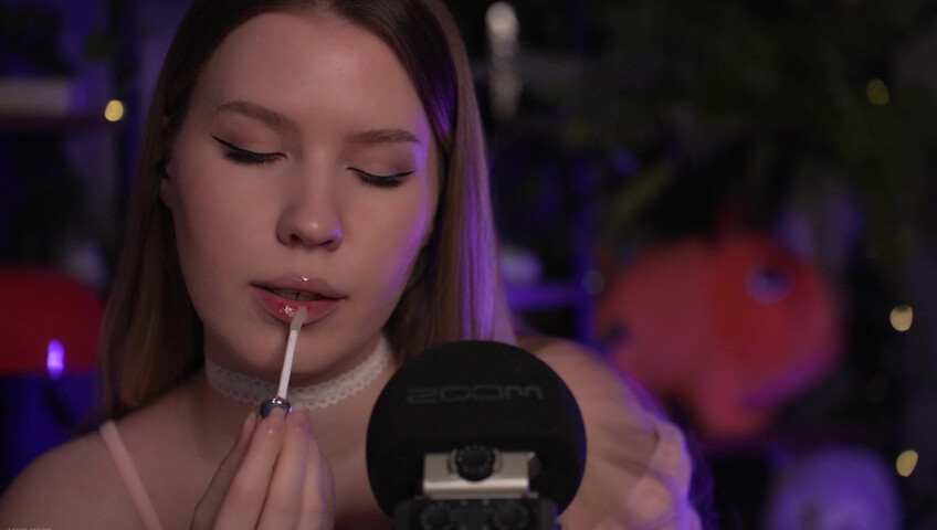 Mood ASMR - 10 May 2026 - ASMR 100 Layers of Lip Gloss | Mouth Sounds