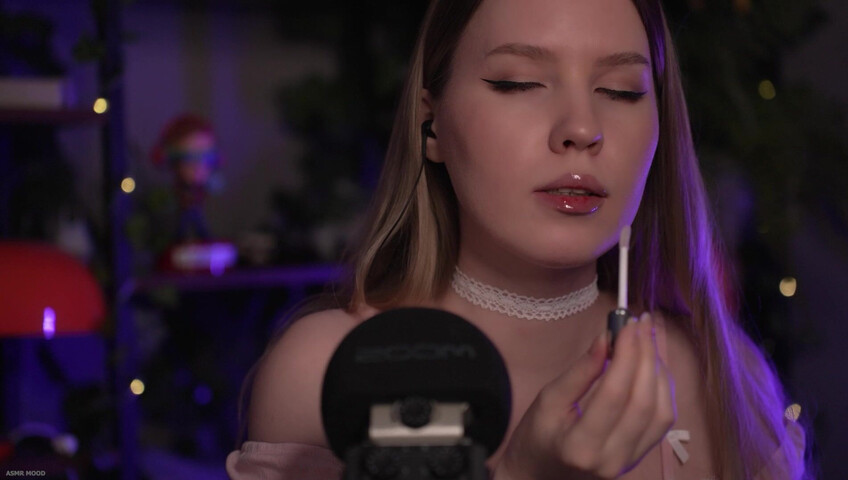 Mood ASMR - 10 May 2026 - ASMR 100 Layers of Lip Gloss | Mouth Sounds