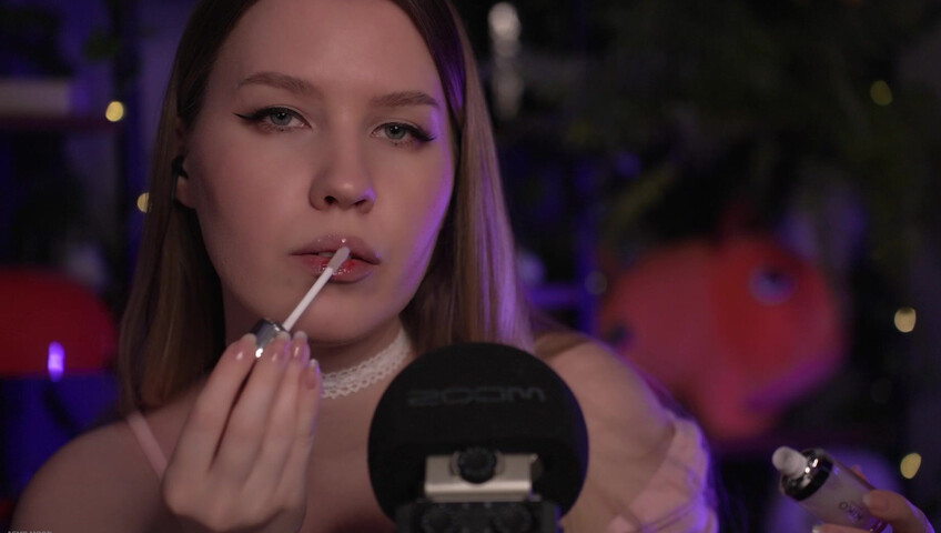 Mood ASMR - 10 May 2026 - ASMR 100 Layers of Lip Gloss | Mouth Sounds