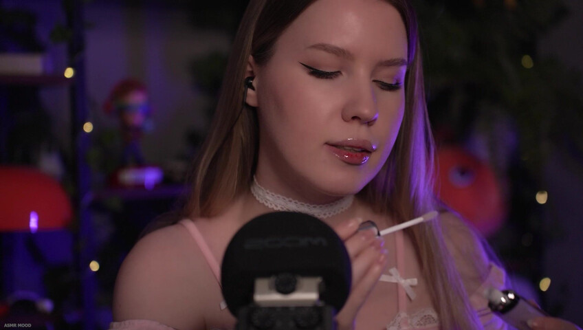 Mood ASMR - 10 May 2026 - ASMR 100 Layers of Lip Gloss | Mouth Sounds