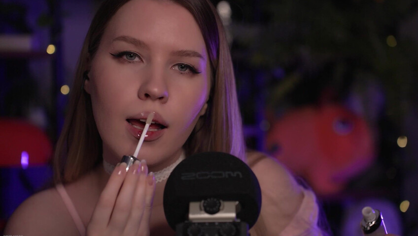 Mood ASMR - 10 May 2026 - ASMR 100 Layers of Lip Gloss | Mouth Sounds
