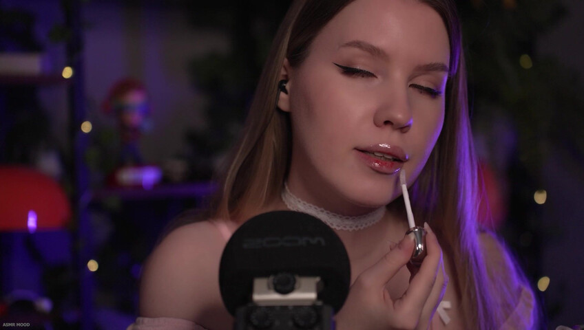 Mood ASMR - 10 May 2026 - ASMR 100 Layers of Lip Gloss | Mouth Sounds