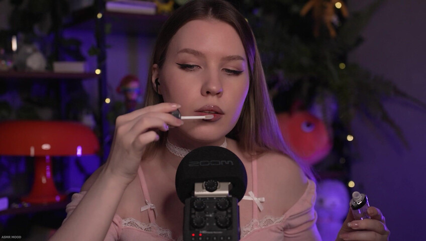 Mood ASMR - 10 May 2026 - ASMR 100 Layers of Lip Gloss | Mouth Sounds