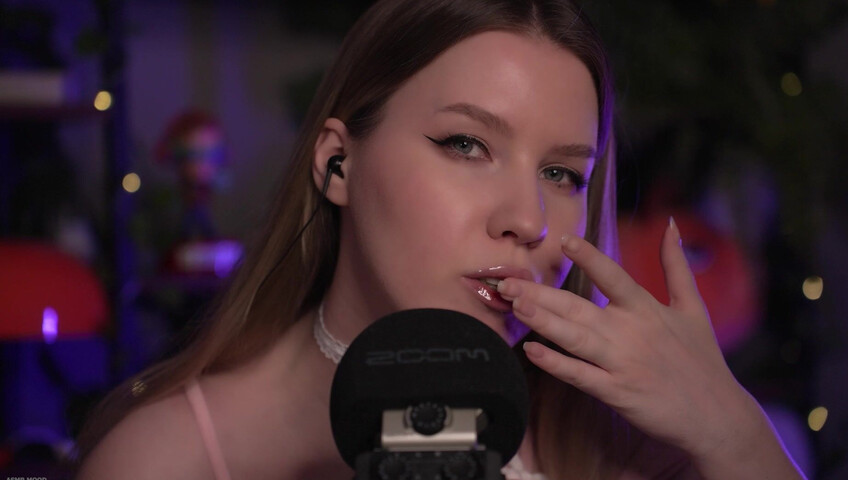 Mood ASMR - 10 May 2026 - ASMR 100 Layers of Lip Gloss | Mouth Sounds