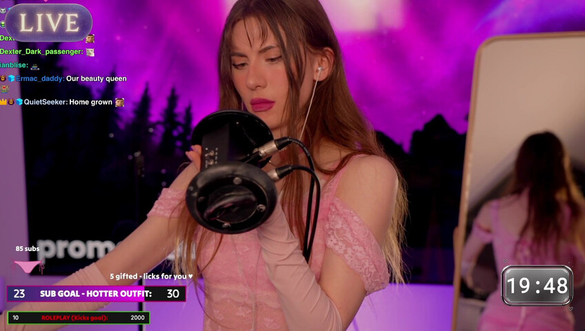 ASMR Onuri – LIVE 18+ | Ear Licking, Mouth Sounds & Close-Up Booty Show