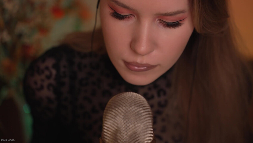ASMR MOOD - Mic Scratching & Licking, Very Close