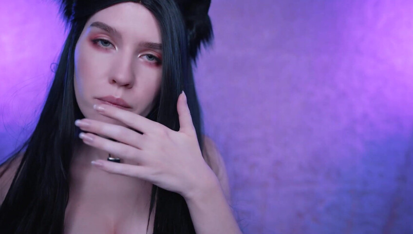 Ambiance ASMR - Peinture à la salive de chat ???? Sons de bouche multicouches