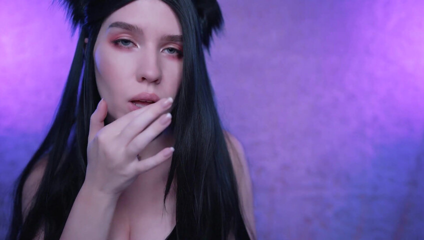 Ambiance ASMR - Peinture à la salive de chat ???? Sons de bouche multicouches