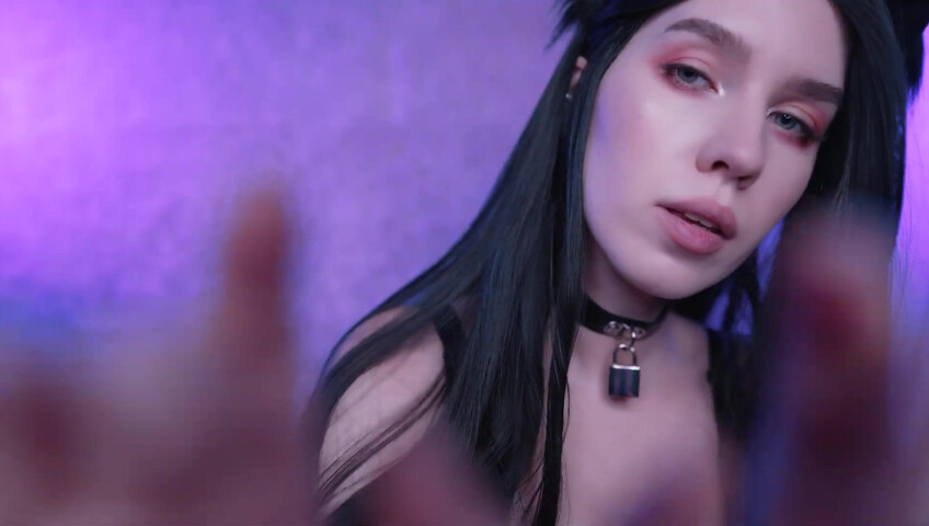 Ambiance ASMR - Peinture à la salive de chat ???? Sons de bouche multicouches