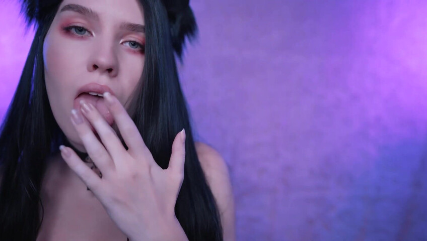 Ambiance ASMR - Peinture à la salive de chat ???? Sons de bouche multicouches