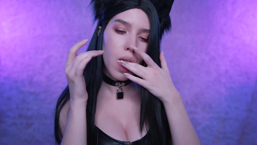 Ambiance ASMR - Peinture à la salive de chat ???? Sons de bouche multicouches