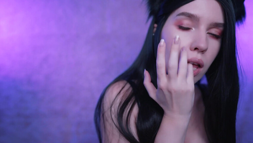 Ambiance ASMR - Peinture à la salive de chat ???? Sons de bouche multicouches