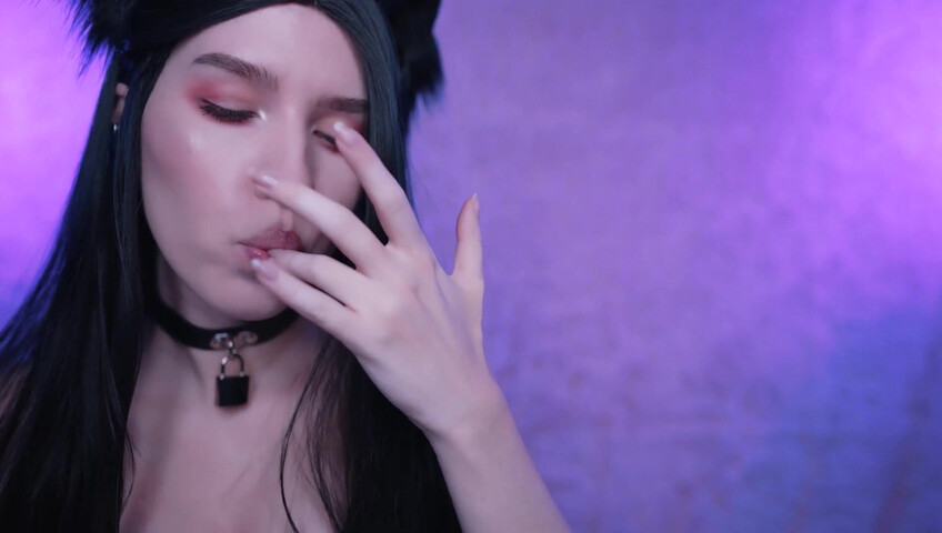 Ambiance ASMR - Peinture à la salive de chat ???? Sons de bouche multicouches