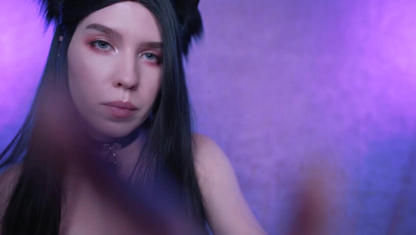 Ambiance ASMR - Peinture à la salive de chat ???? Sons de bouche multicouches