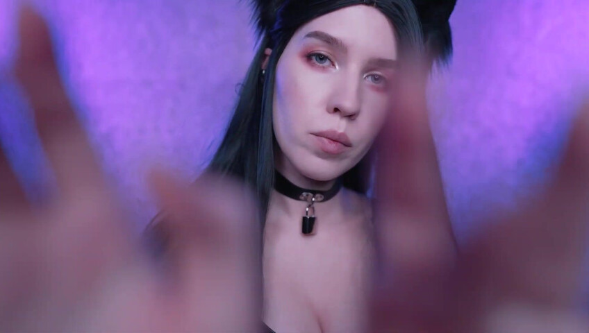 Ambiance ASMR - Peinture à la salive de chat ???? Sons de bouche multicouches