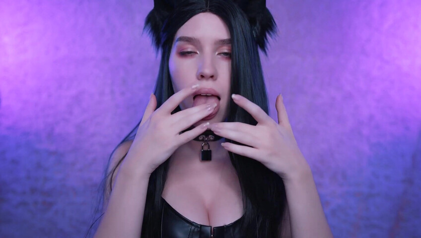 Ambiance ASMR - Peinture à la salive de chat ???? Sons de bouche multicouches