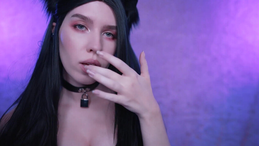 Nastrój ASMR – malowanie śliną kota ???? wielowarstwowe odgłosy z ust
