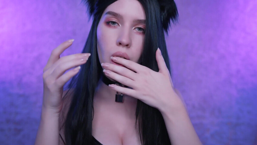 Ambiance ASMR - Peinture à la salive de chat ???? Sons de bouche multicouches