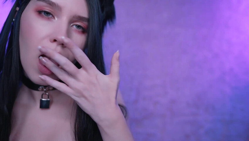 Ambiance ASMR - Peinture à la salive de chat ???? Sons de bouche multicouches