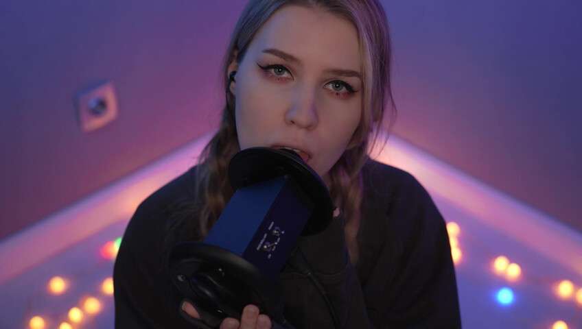 ASMR-Stimmung – Lecken und Beißen