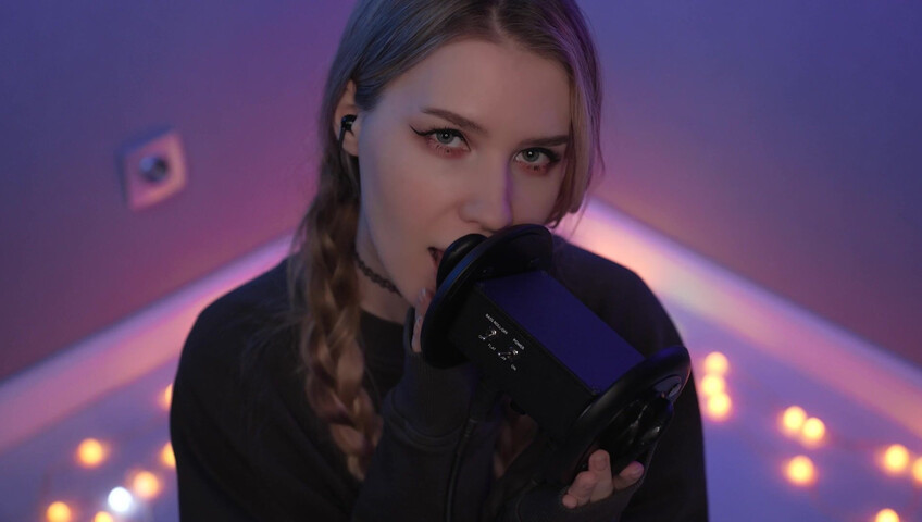 ASMR-Stimmung – Lecken und Beißen