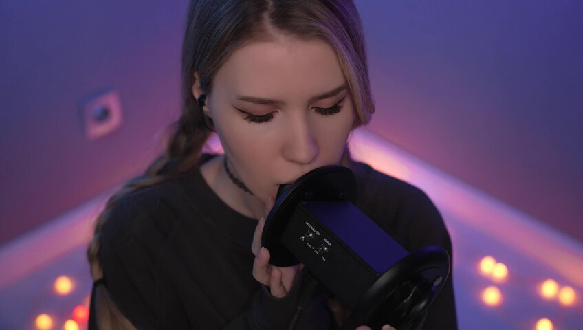 ASMR-Stimmung – Lecken und Beißen