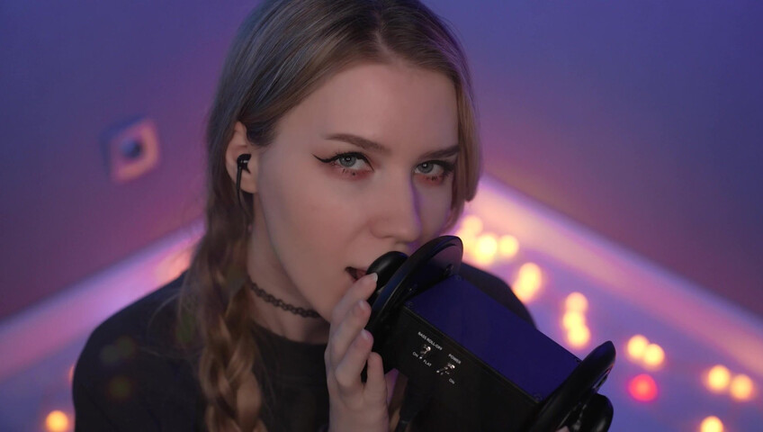 ASMR-Stimmung – Lecken und Beißen