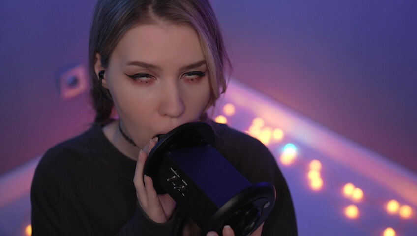 ASMR-Stimmung – Lecken und Beißen