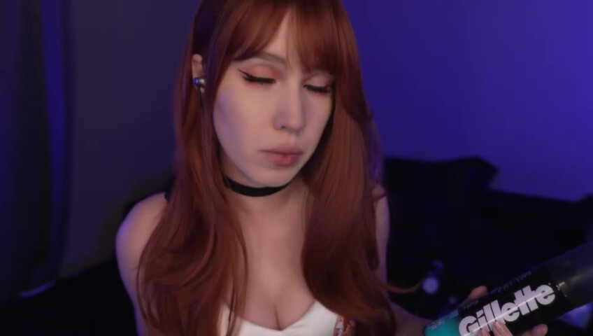 ASMR MOOD -  Stupid Girlfriend Shaves Your Beard