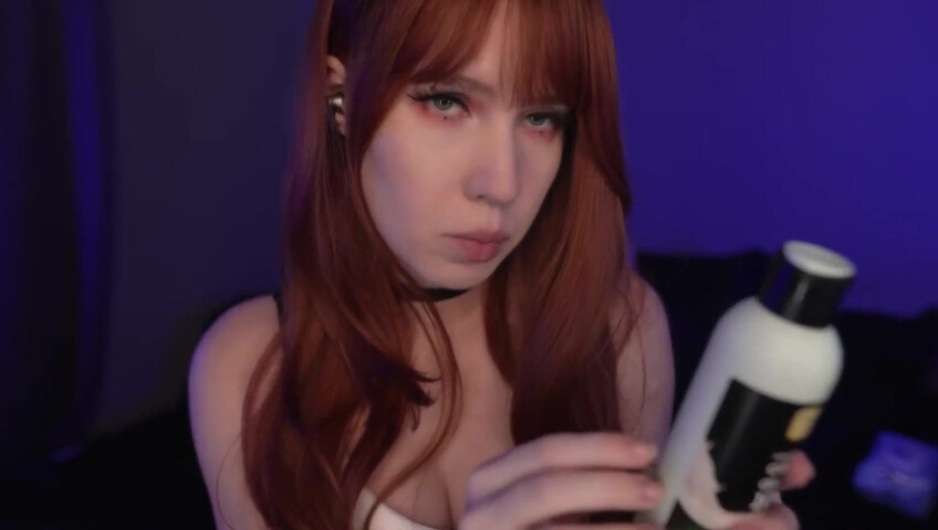 ASMR MOOD -  Stupid Girlfriend Shaves Your Beard