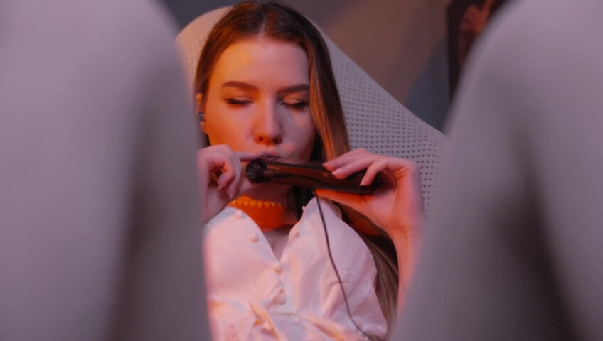 ASMR MOOD - Sensitive mouth sounds with tascam