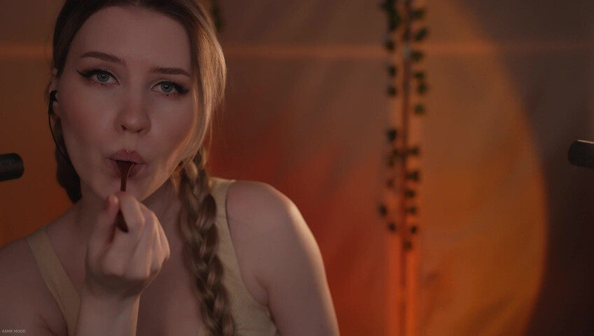 ASMR MOOD - Honey Spoon, 100% Satisfying Tingles
