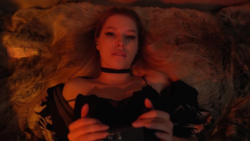 ASMR-Stimmung – Ich lecke deine Ohren in unserem Bett