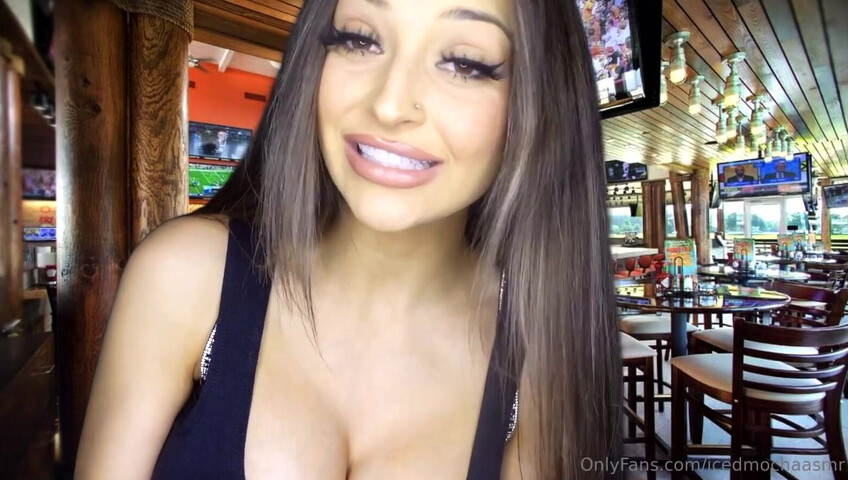 Iced Mocha ASMR - Hooters JOI