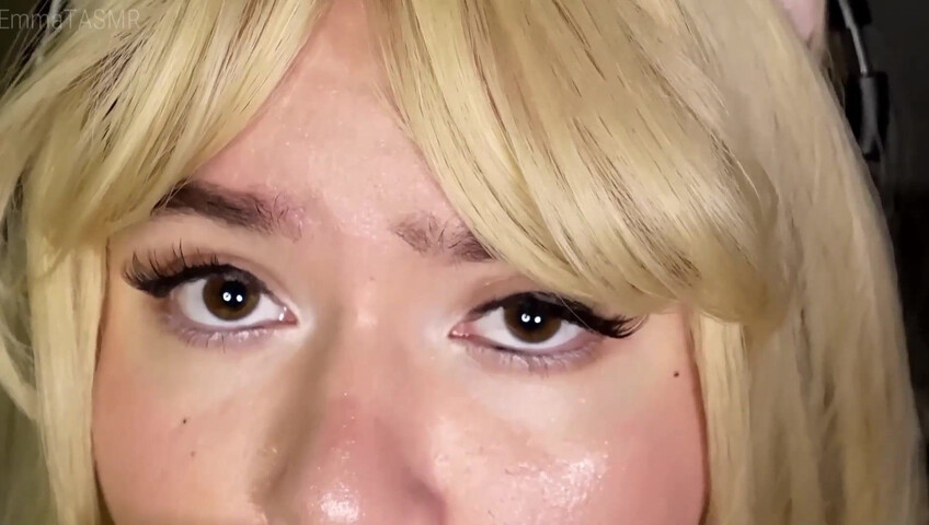 EmmaTASMR - 18 May 2026 - ASMR Girl Makes You Cum | Wet Licking & POV Sucking & Jerking you off & Eye contact & 3DIO