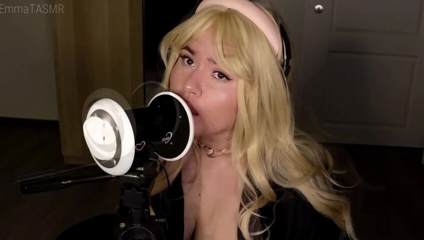 EmmaTASMR - 18 May 2026 - ASMR Girl Makes You Cum | Wet Licking & POV Sucking & Jerking you off & Eye contact & 3DIO