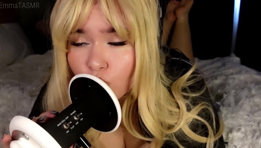 EmmaTASMR - 18 May 2026 - ASMR Girl Makes You Cum | Wet Licking & POV Sucking & Jerking you off & Eye contact & 3DIO