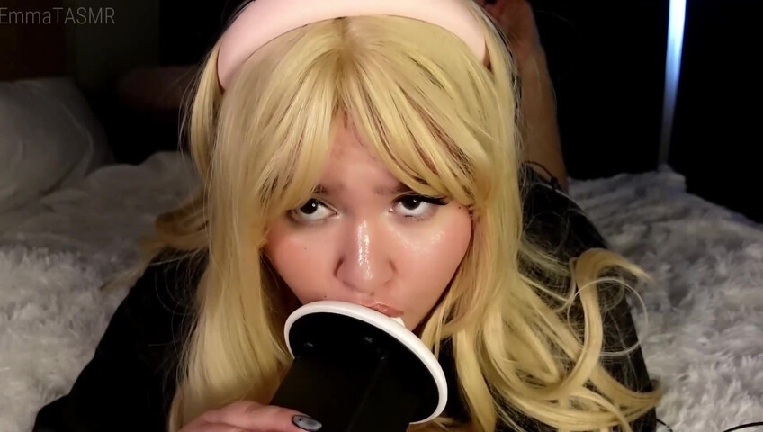 EmmaTASMR - 18 May 2026 - ASMR Girl Makes You Cum | Wet Licking & POV Sucking & Jerking you off & Eye contact & 3DIO