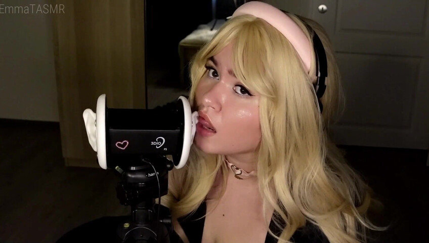 EmmaTASMR - 18 May 2026 - ASMR Girl Makes You Cum | Wet Licking & POV Sucking & Jerking you off & Eye contact & 3DIO
